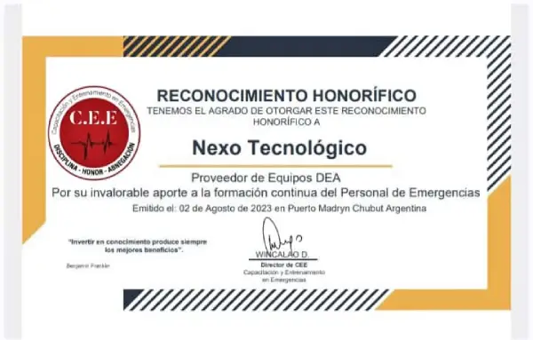 reconocimiento nexo tecnologico