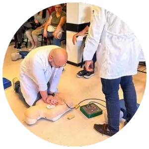 sanatorio guemes capacitacion rcp