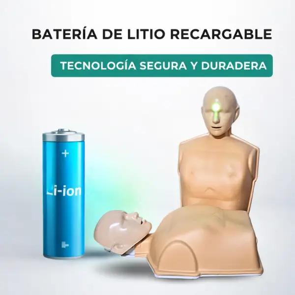 Maniquí RCP NexoAdult Basic con sistema de carga por USB-C