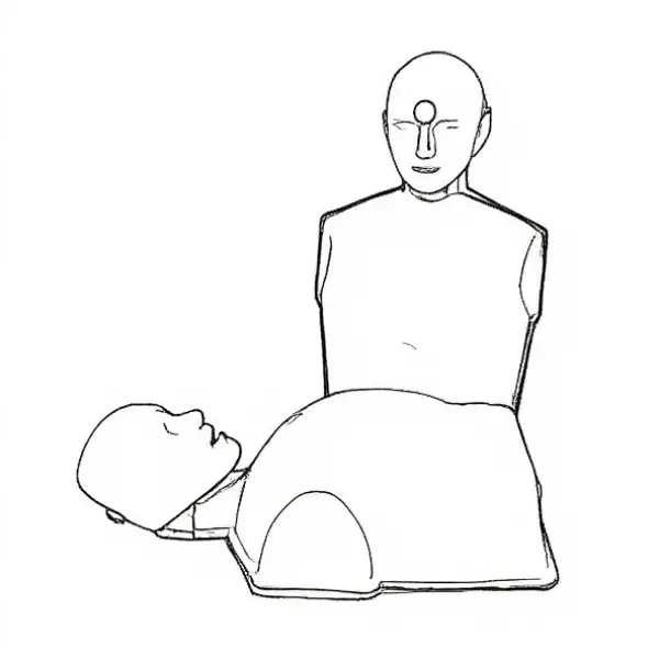 Empresa capacitando brigada interna en RCP con torso NexoAdult